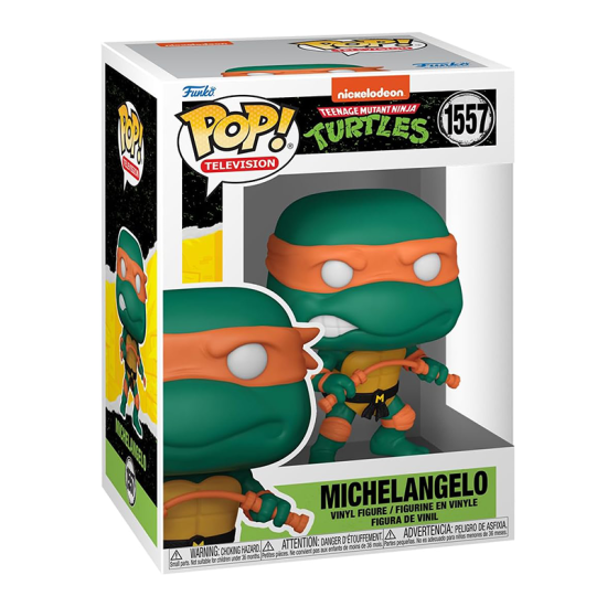 Funko Pop! Cartoon Animation: Nickelodeon - Teenage Mutant Ninja Turtles S4 - Michelangelo (1557)